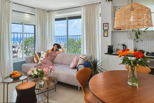 Haifa Apartment | Panorama Sea View! Chic Design Gem
