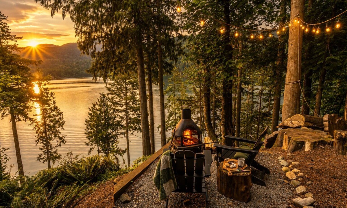 Sudden Valley House | Panoramic Lake View Living with Hot Tub & Sauna