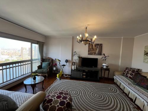 Zamalek Apartment | Panoramic Lovely Nile views 3BR in Zamalek
