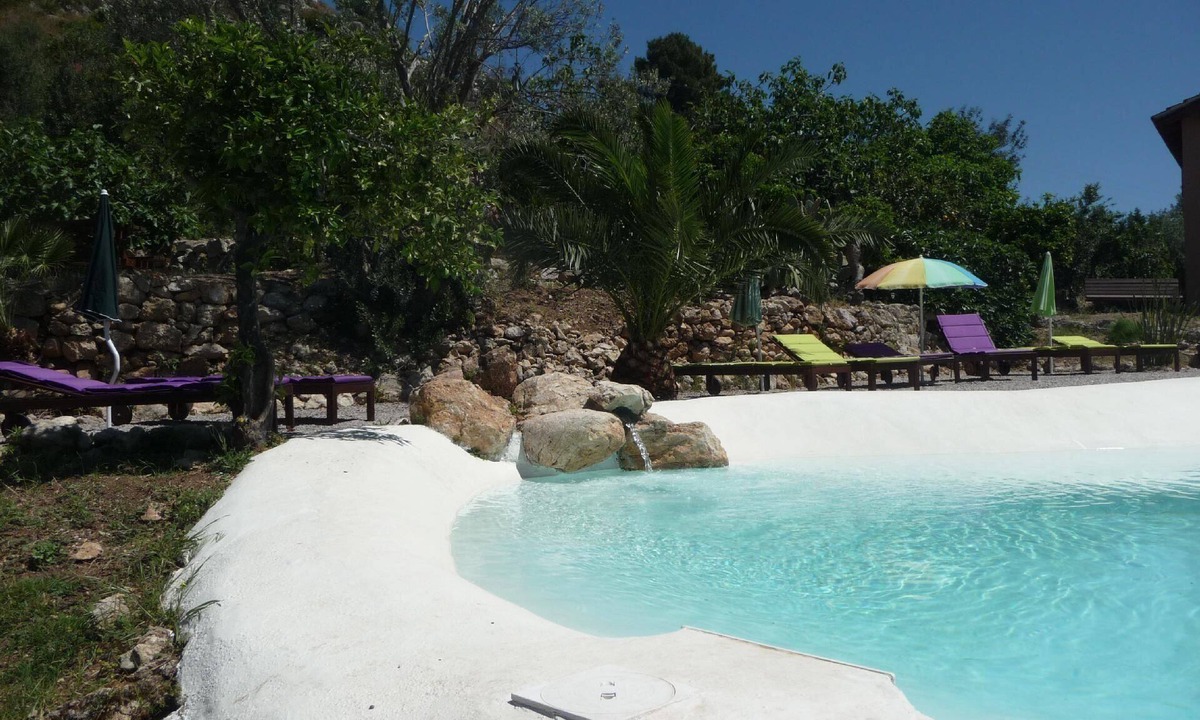 Porticello House | panoramic Manderino suite with park and pool