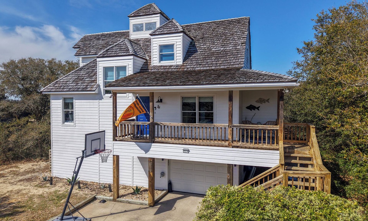 Nags Head House | Panoramic OBX 4bed luxury w/360° Views, Golf, Beach Club, Pool & Cinema room!