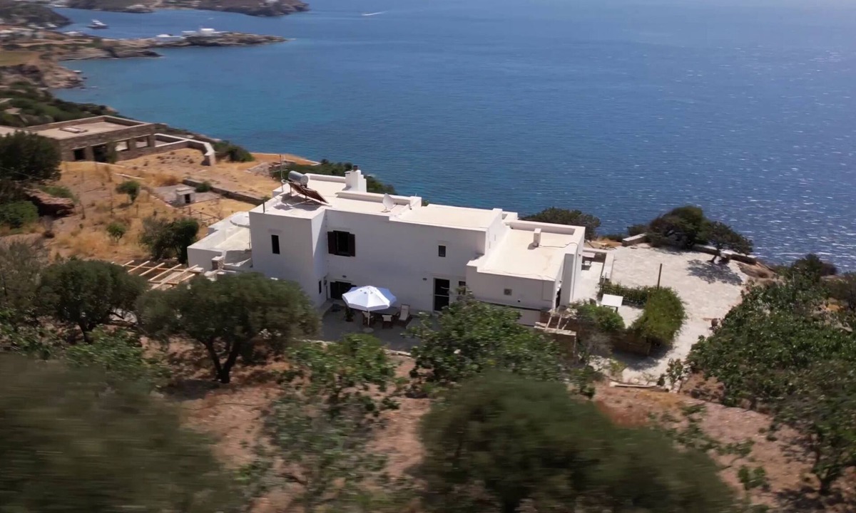 Platis Gialos House | Panoramic Sea View Home - 15 min walk to the beach of Platys Gialos