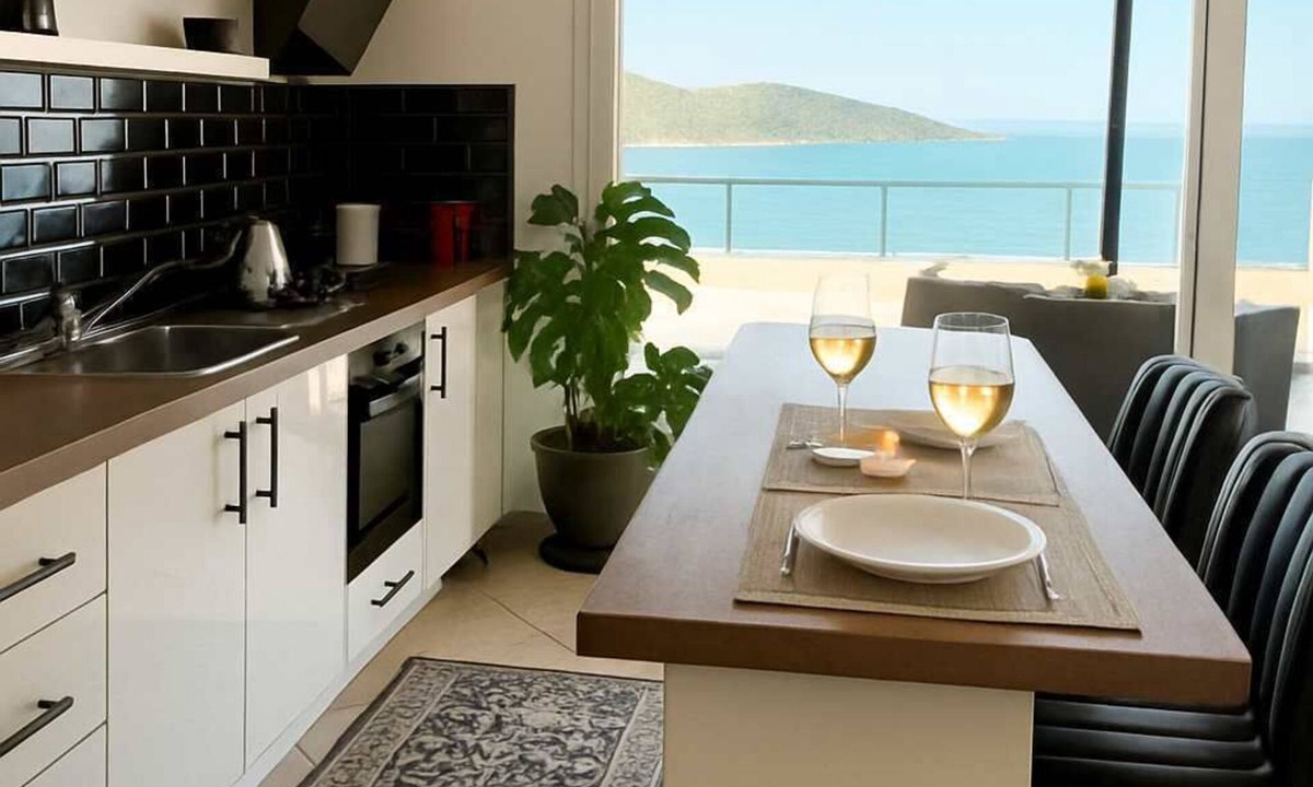 Amfilochia Apartment | Panoramic Seaview Blue Nest - Stylish Getaway