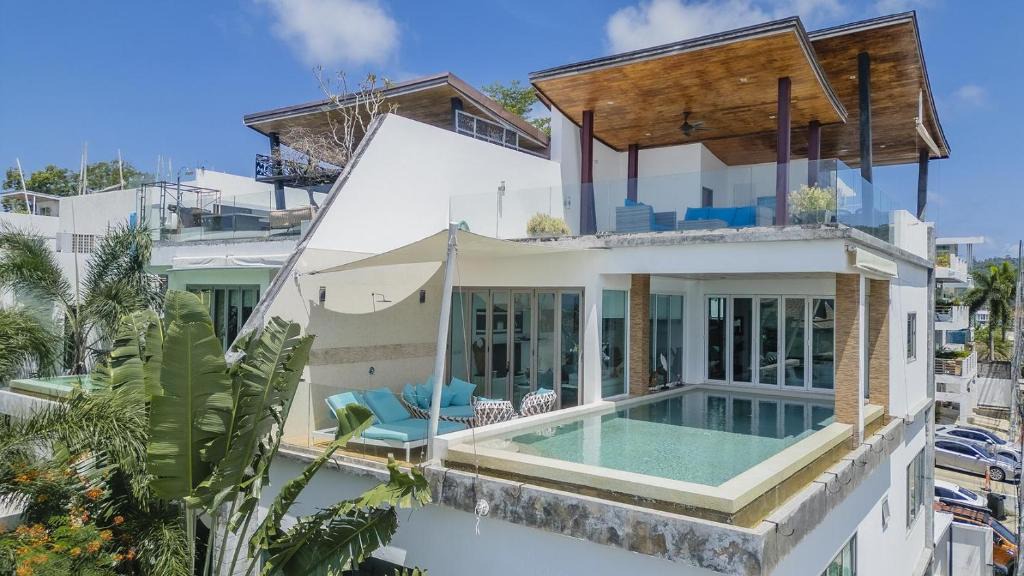 Ban Saiyuan Villa | Panoramic Seaview Elevate Villa Infinity Pool
