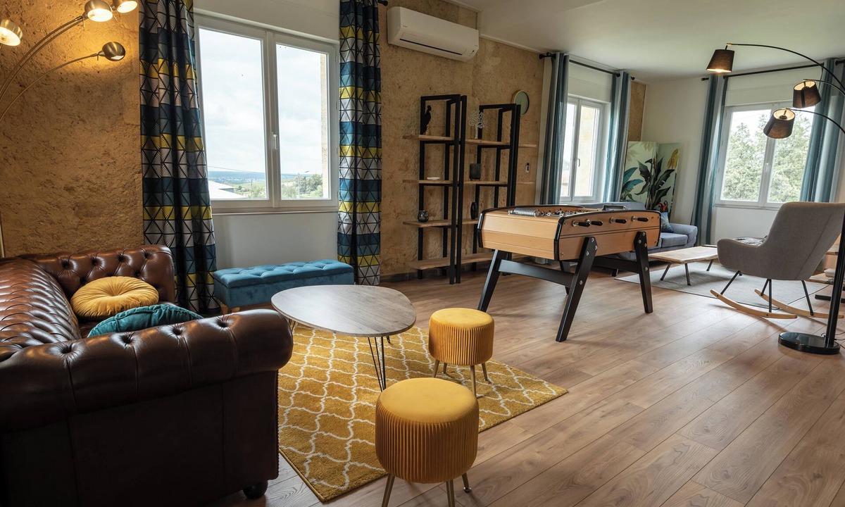 Le Pian-sur-Garonne Villa | Panoramic view villa - ideal for 4 guests