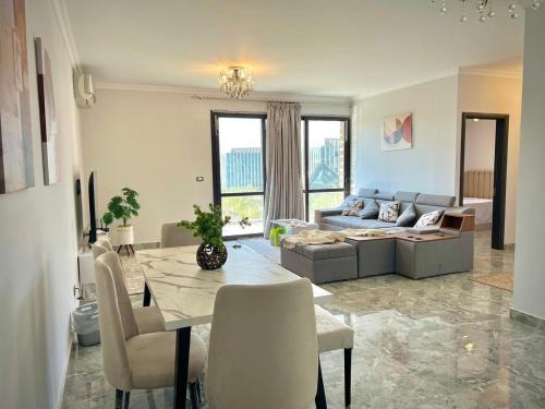 The 5th Settlement Apartment | Panoramic View Luxury 2 Beds Hotel Apart - East Town Compound - Sodic - New Cairo - Cairo