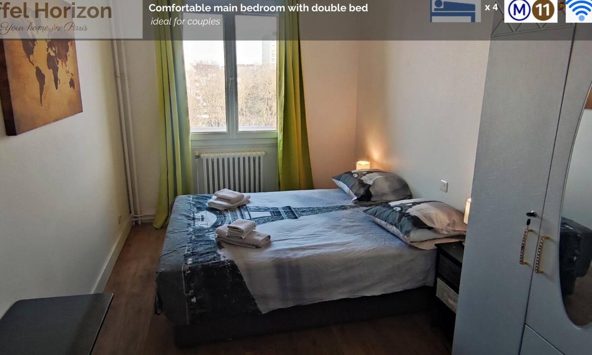Saint-Fargeau Apartment | Paris. 20 charming apartments