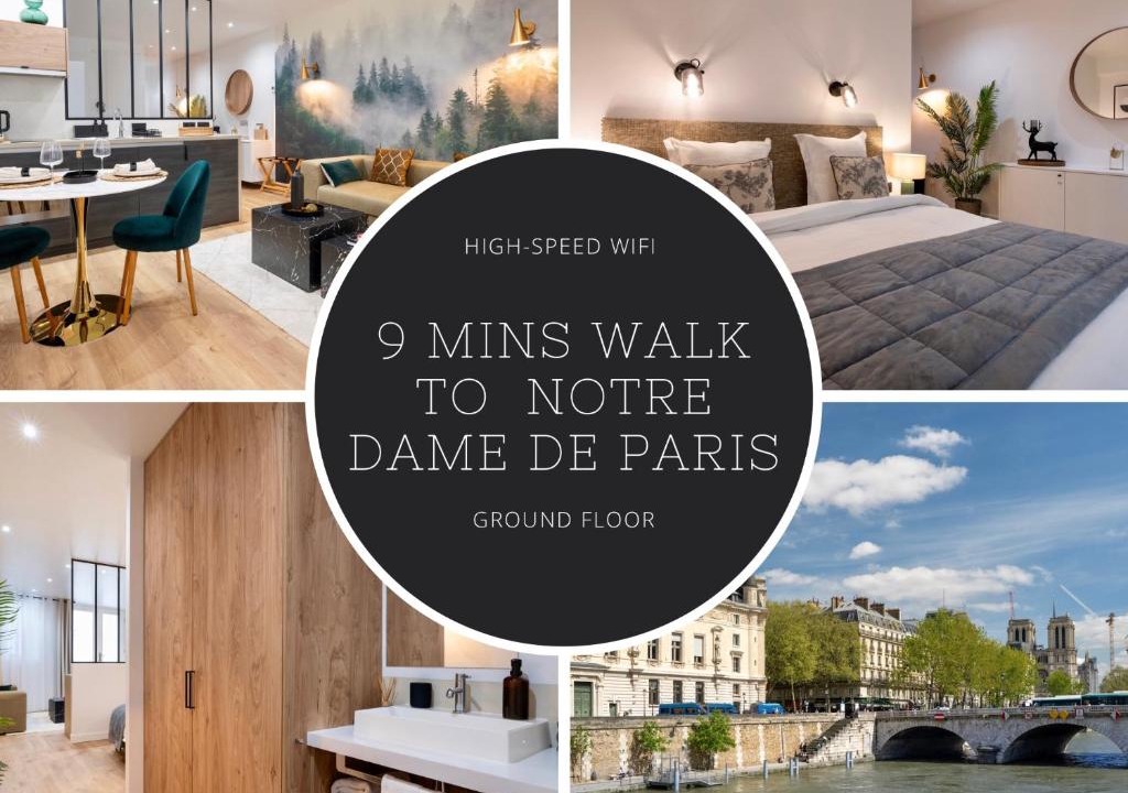 Quartier de la Monnaie Apartment | Paris Central Gem 9 Min Walk to Notre-Dame and Louvre
