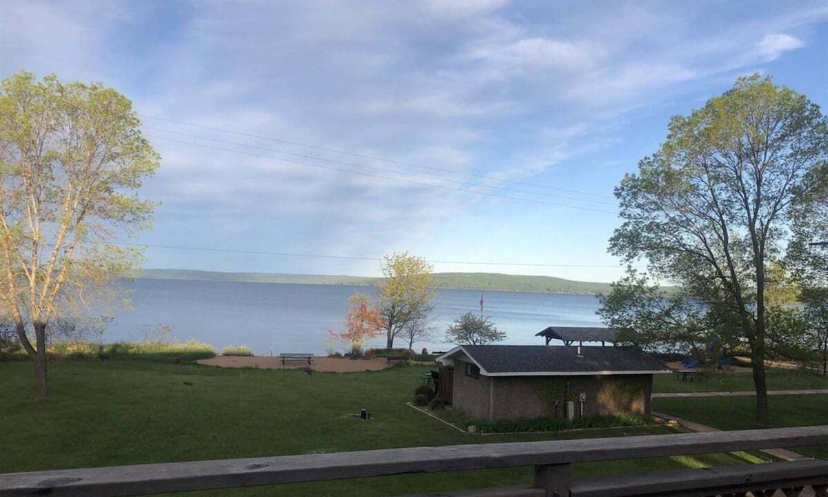 Madeline Island Condo | Parkside Condo 3 - Convenient In Town Condo