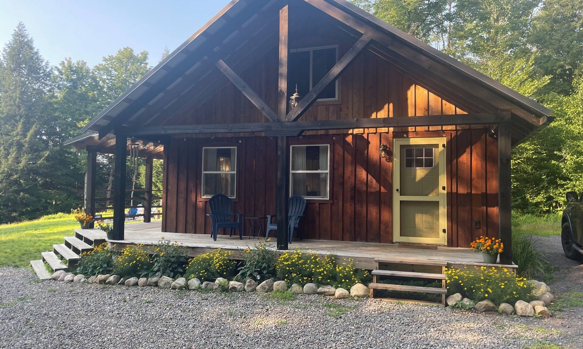 Cold Brook Cabin | Peace and quiet in a fully equipped cabin nestled in the woods of the ADKs.