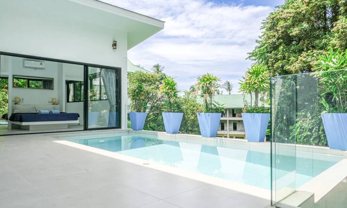 Maret Villa | Peaceful 2-bedroom villa in Lamai with private pool, jungle views, and modern amenities