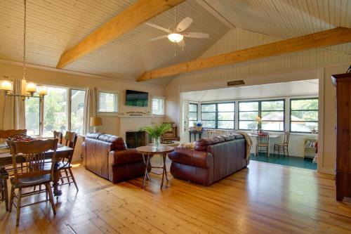 Freetown House | Peaceful Long Pond Cottage w/Dock & Views