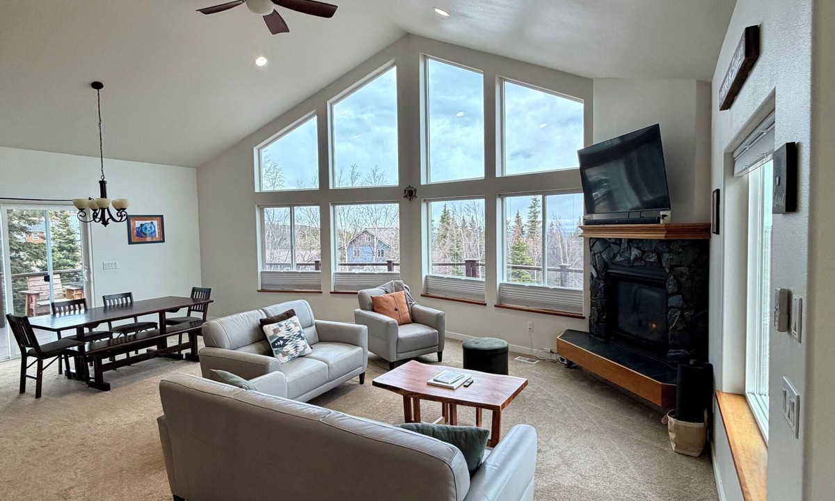 Bear Valley House | Peaceful mountainside home with views, trails, & wildlife nearby.