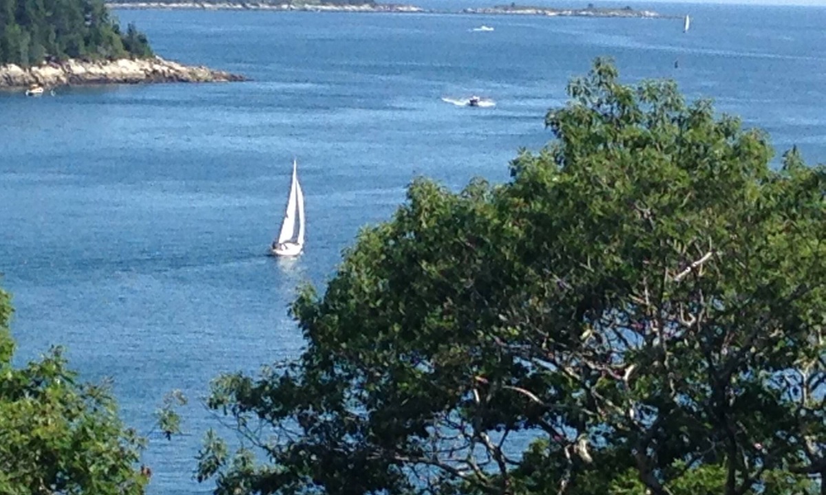 East Boothbay Cottage | Peaceful, Oceanfront Retreat, Sleeps 6, Semi-Private Sandy Swim Area