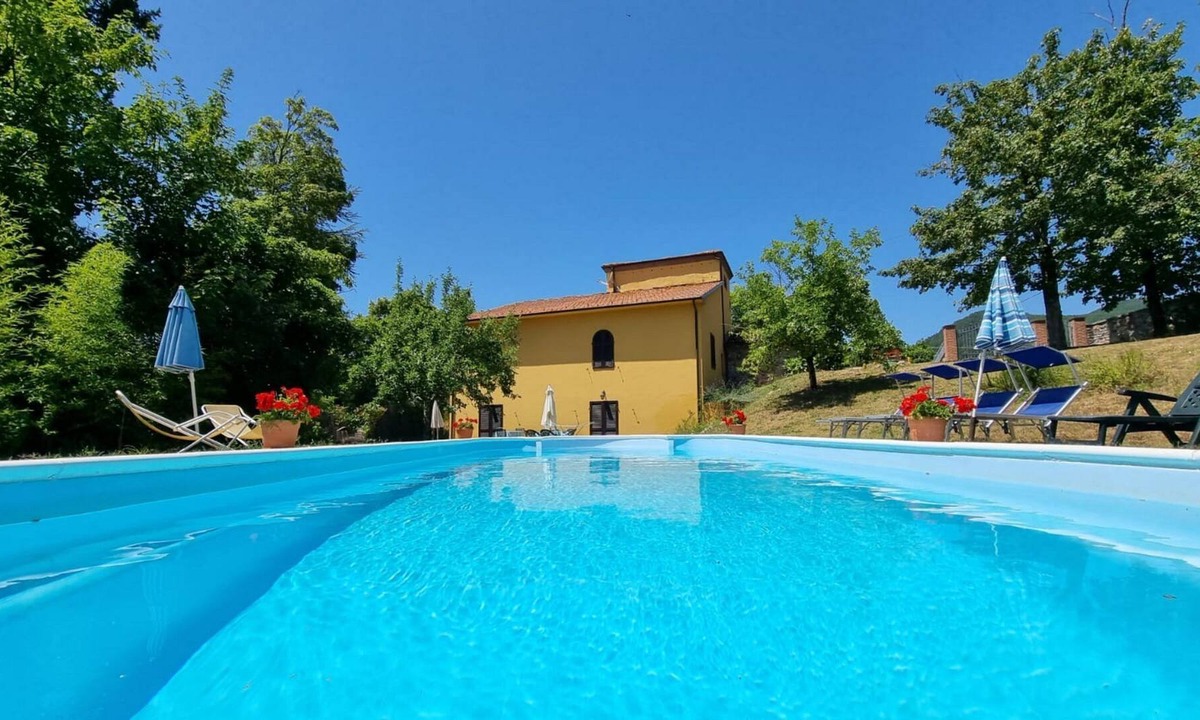 Colognola Villa | Peaceful restored village house with garden & private pool, close to facilities