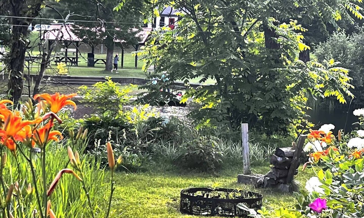 Bancroft House | Peaceful Riverside Park Cottage in the town of Bancroft free parking/fireplace