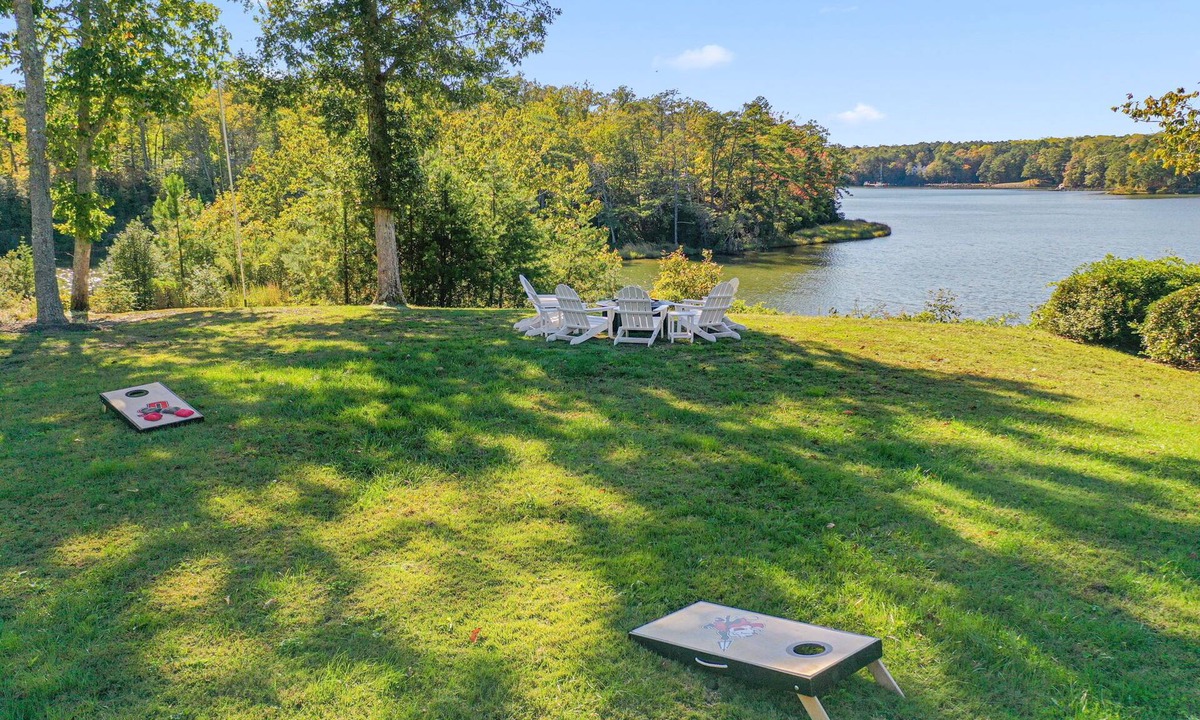 Weems House | Peaceful Waterfront Retreat, Pool & Game Room, Perfect for Families