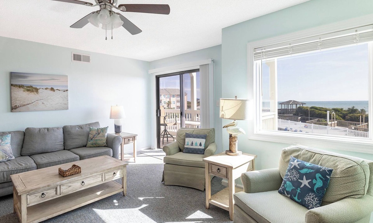 Emerald Isle Condo | Pebble Beach A-204, Oceanfront Condo in Emerald Isle, NC!
