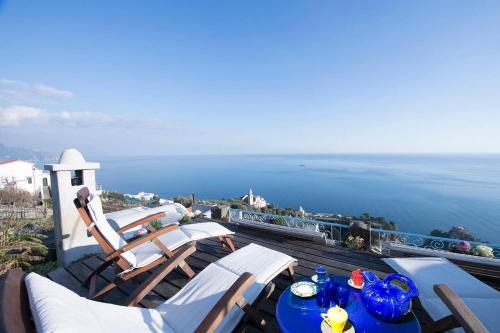 Conca dei Marini Villa | Perla nel blu, villa affacciata sul mare