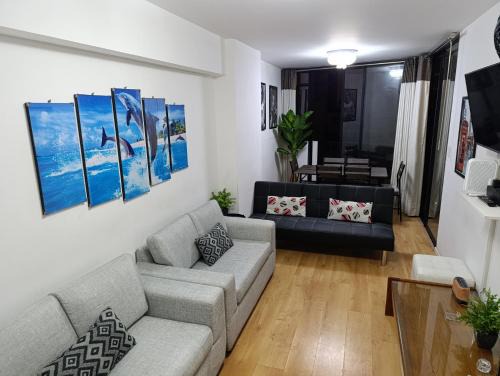 San Isidro Apartment | Pet Friendly Apart-Maximo 9 Personas-Piscina-Parrilla-Billar-Gimnasio