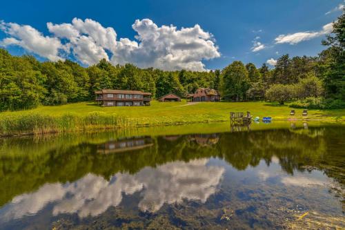 Jefferson House | Pet-Friendly Catskills Home w/Serene Pond!