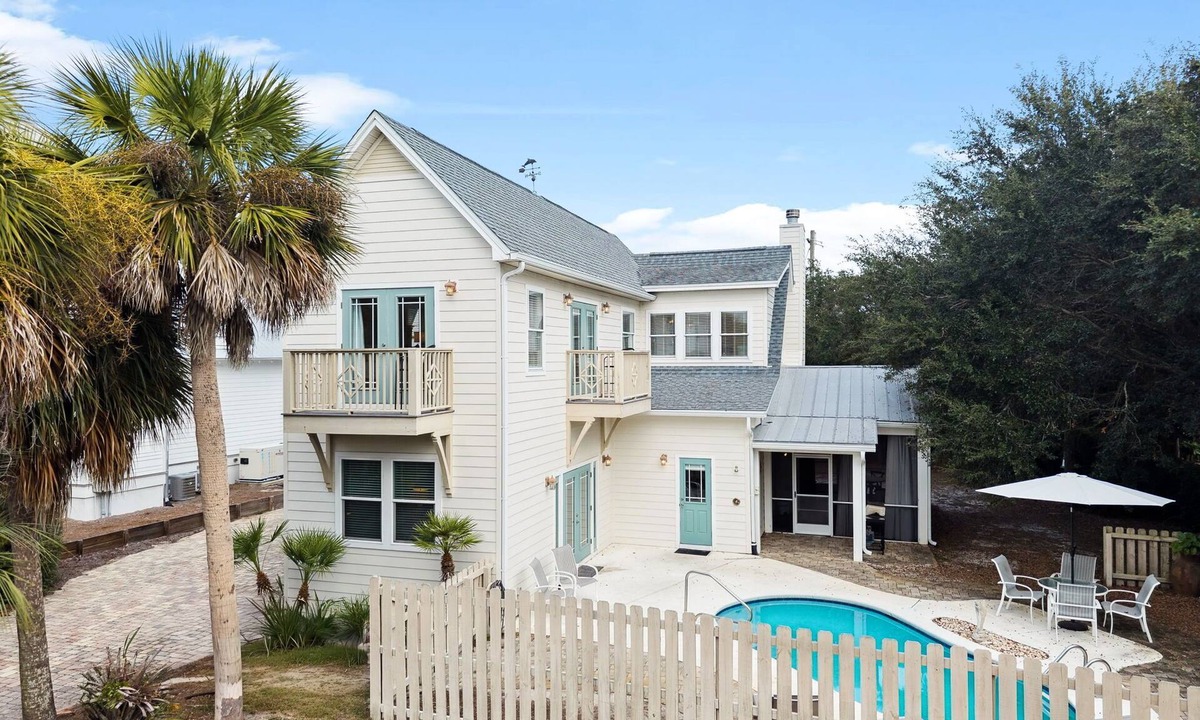 Seacrest House | Pet-friendly coastal retreat w/private pool, screened-in porch, and fenced yard