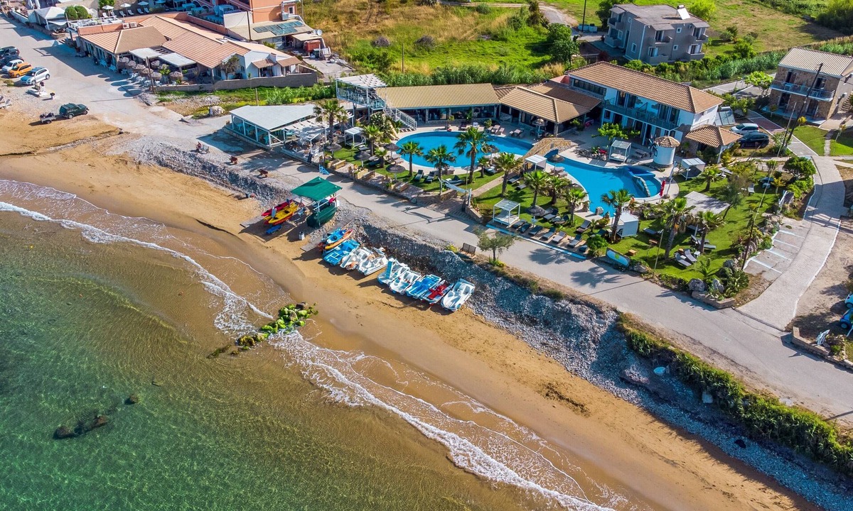 Arillas Apartment | Pet-Friendly 'Mirage Arillas Villa Apartment' with Sea View, Shared Pool & Wi-Fi