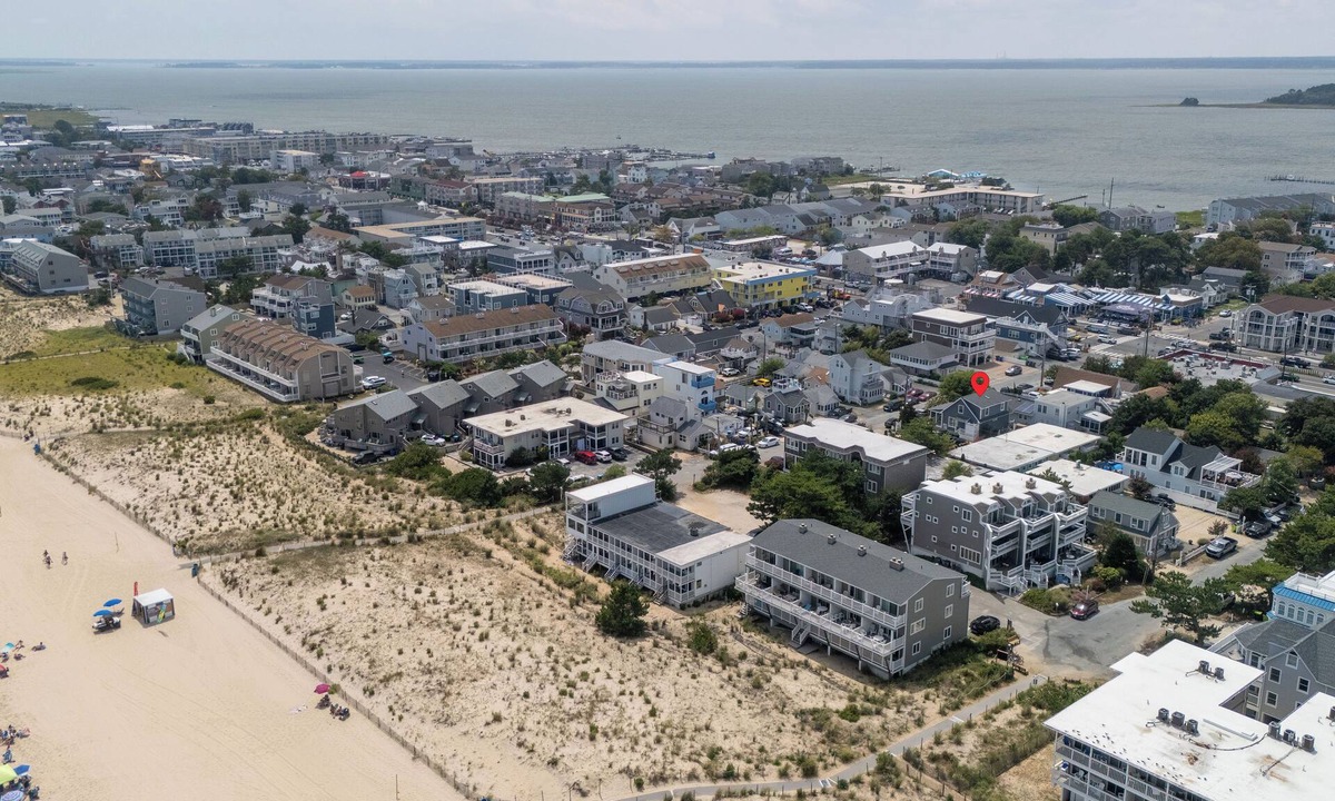 Rehoboth by the Sea House | Pet Friendly Ocean Block Dewey Beach House