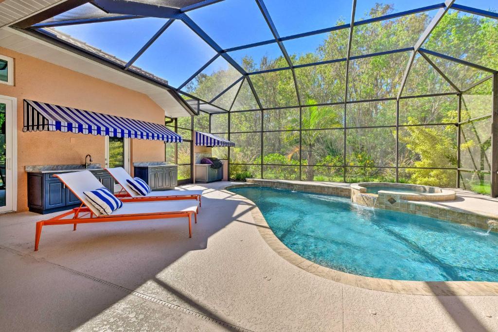 Braden River House | Pet-Friendly Resort Home: Private Pool + Spa!