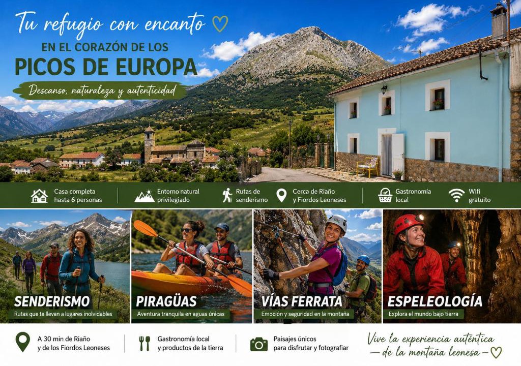 Cebanico House | Picos de Europa Cistierna León