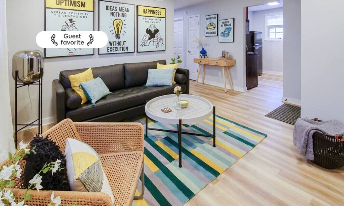 Oread Apartment | Playful, walkable, and comfortable, just steps from Mass Street.