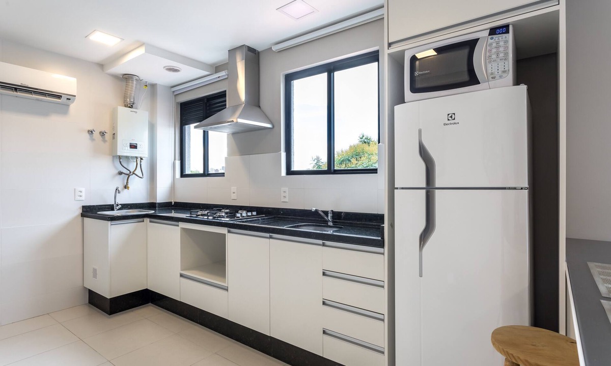 Reboucas Apartment | Pleione ⭐️ complete flat, garage, Jd. Botanical PUC Center