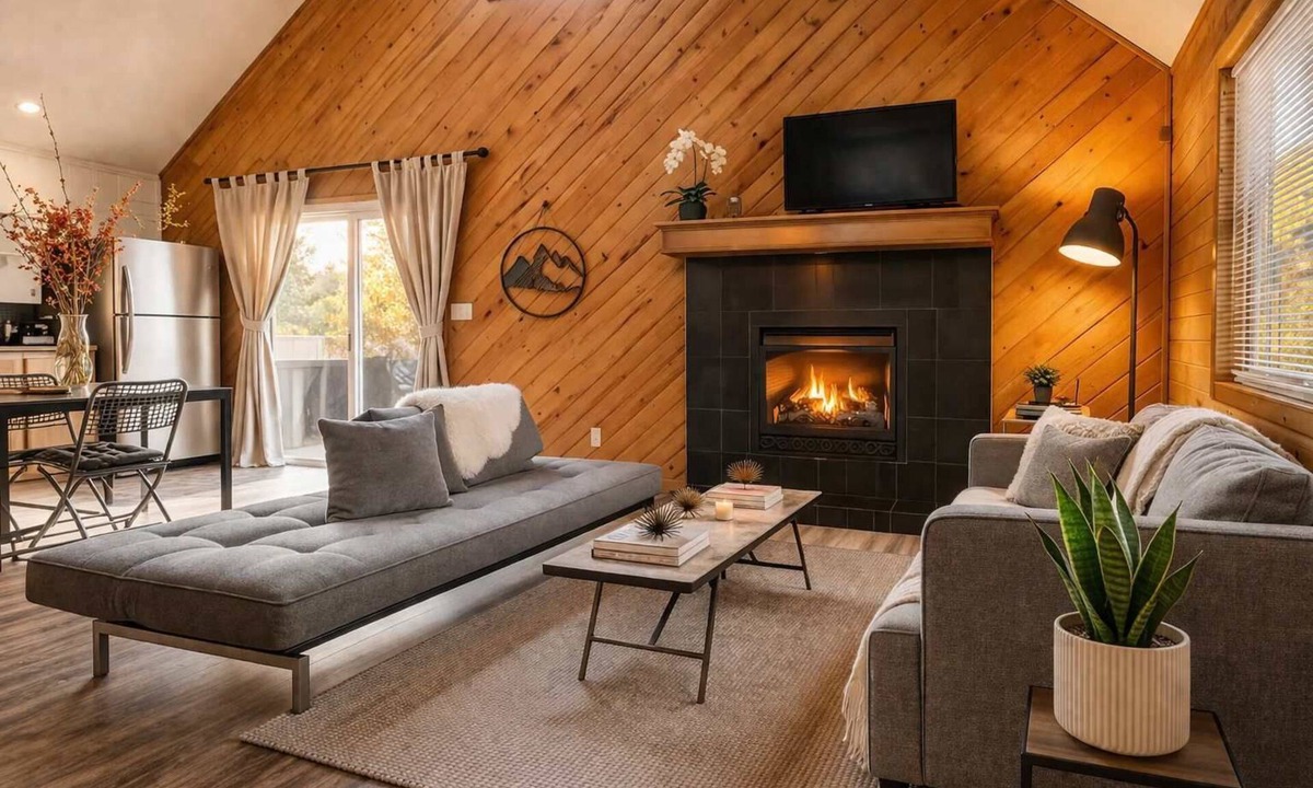 Long Pond House | Pocono Modern Rustic Retreat | Hot Tub & Firepit