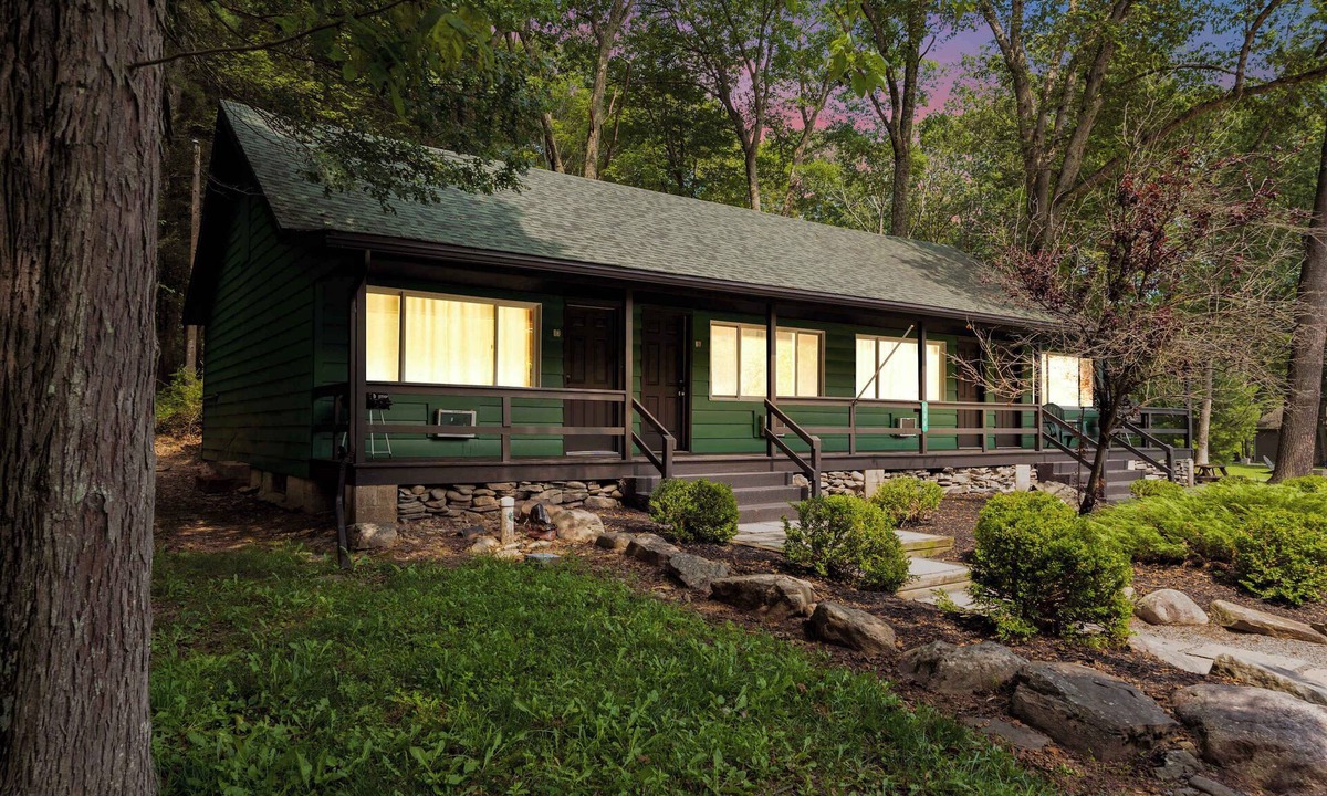 Canadensis House | Pocono Modern in the Pines | Firepits