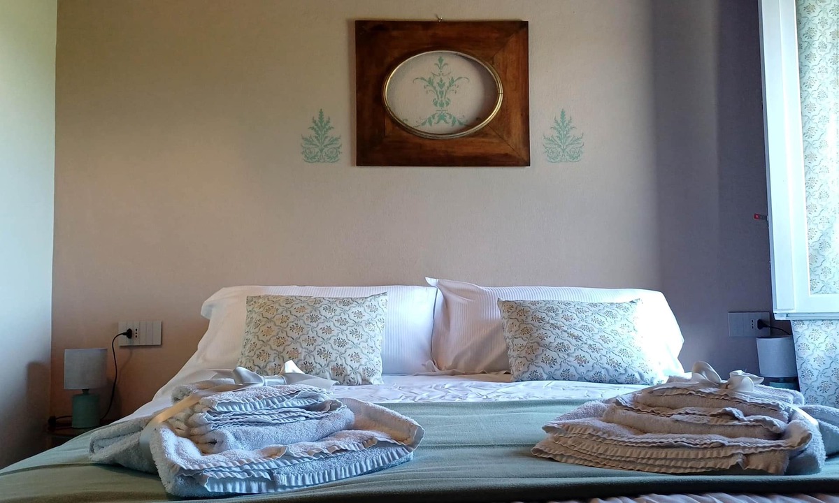 Lajatico Bed & Breakfast | Poderino Sole, Camera Salvia