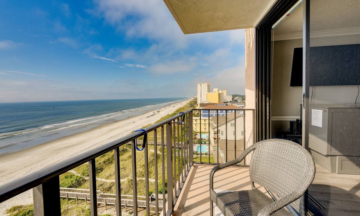 Crescent Beach Condo | Pool Access: 8th-Floor Condo on North Myrtle Beach