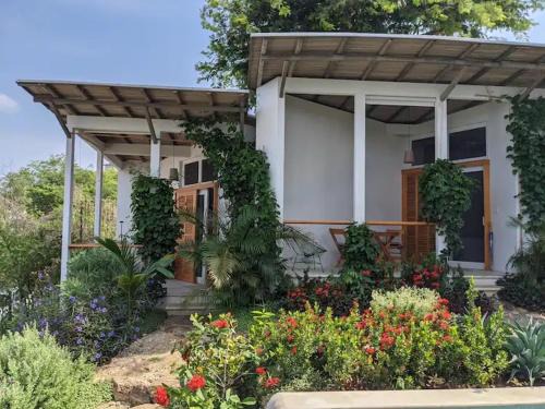 Hidalgo House | Poolside Cabaña Studio with stunning ocean view