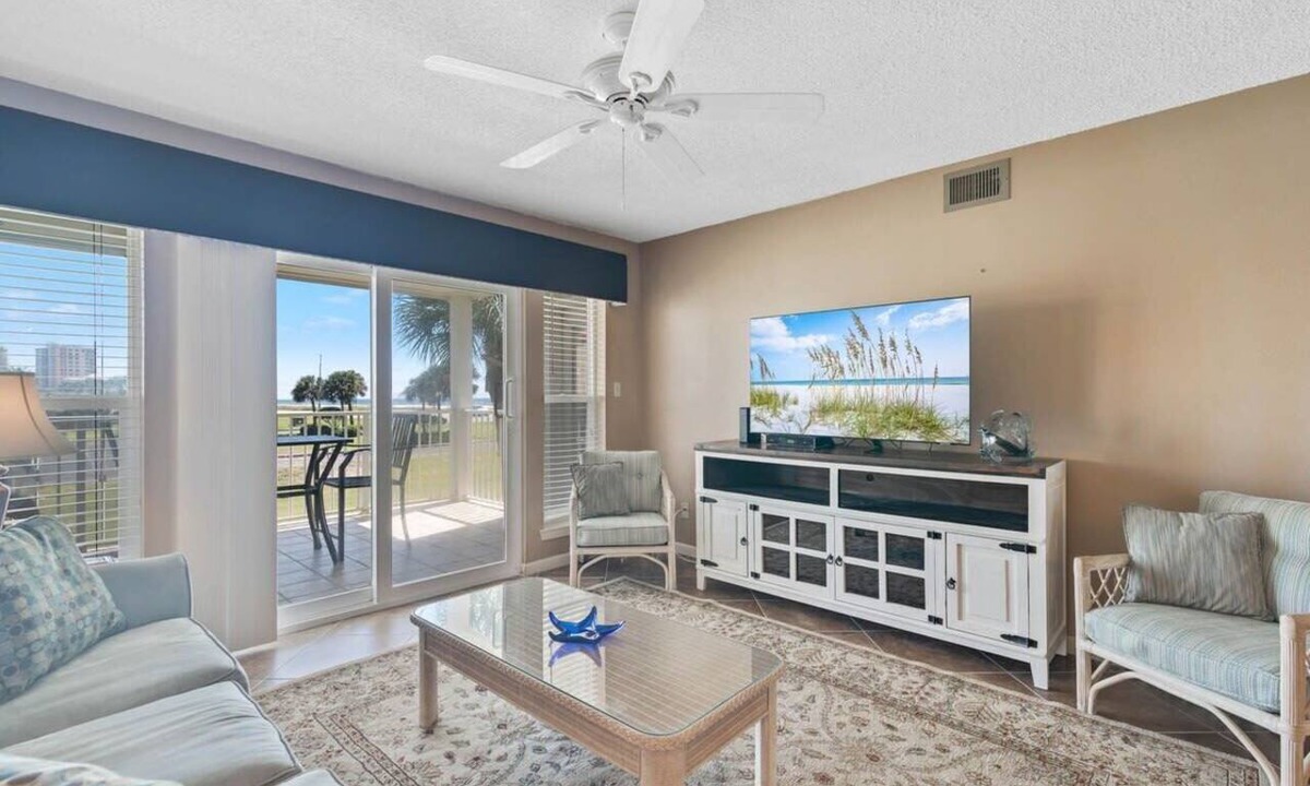 Orange Beach East Condo | Portside 108- Bring your Boat to the Ole River