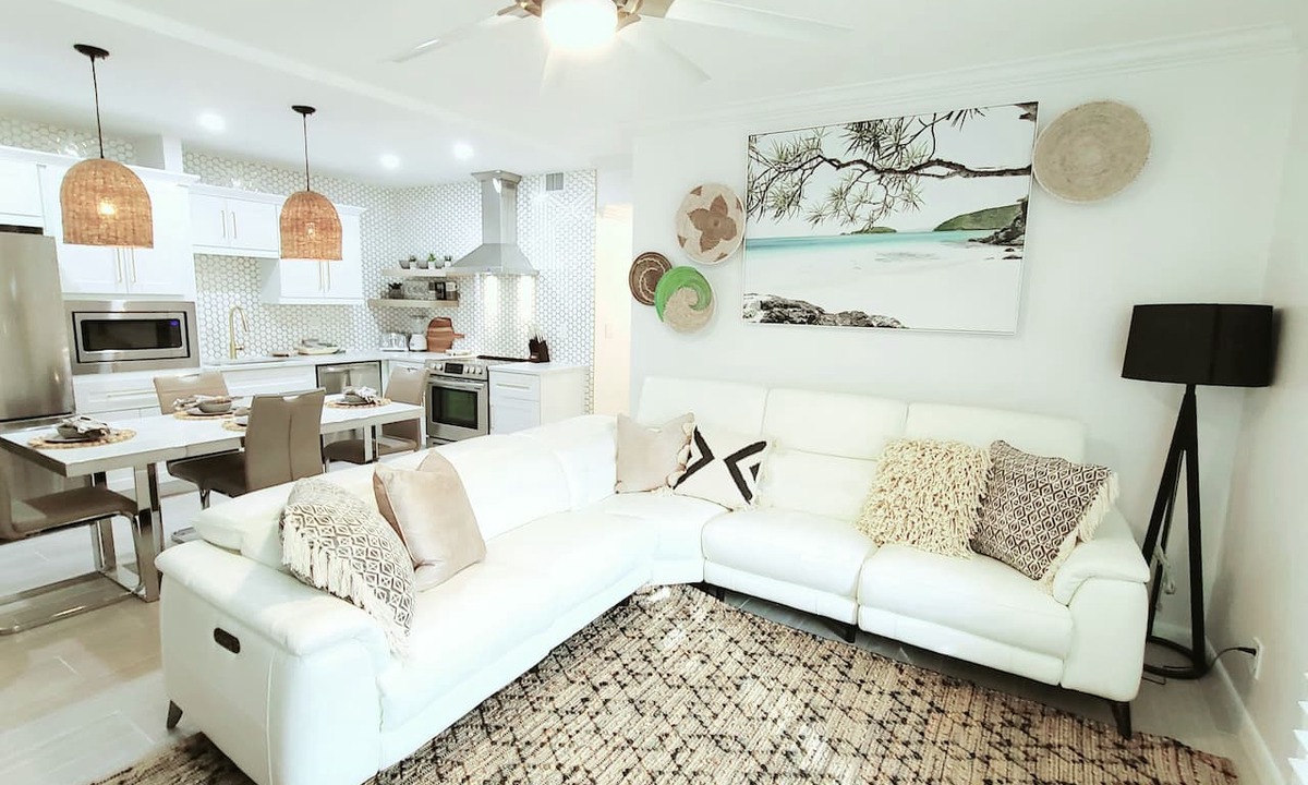 Jupiter Condo | POSHPADZ Presents Coco Villa -2 Patios-Ground Floor-Walk to Jupiter Beach