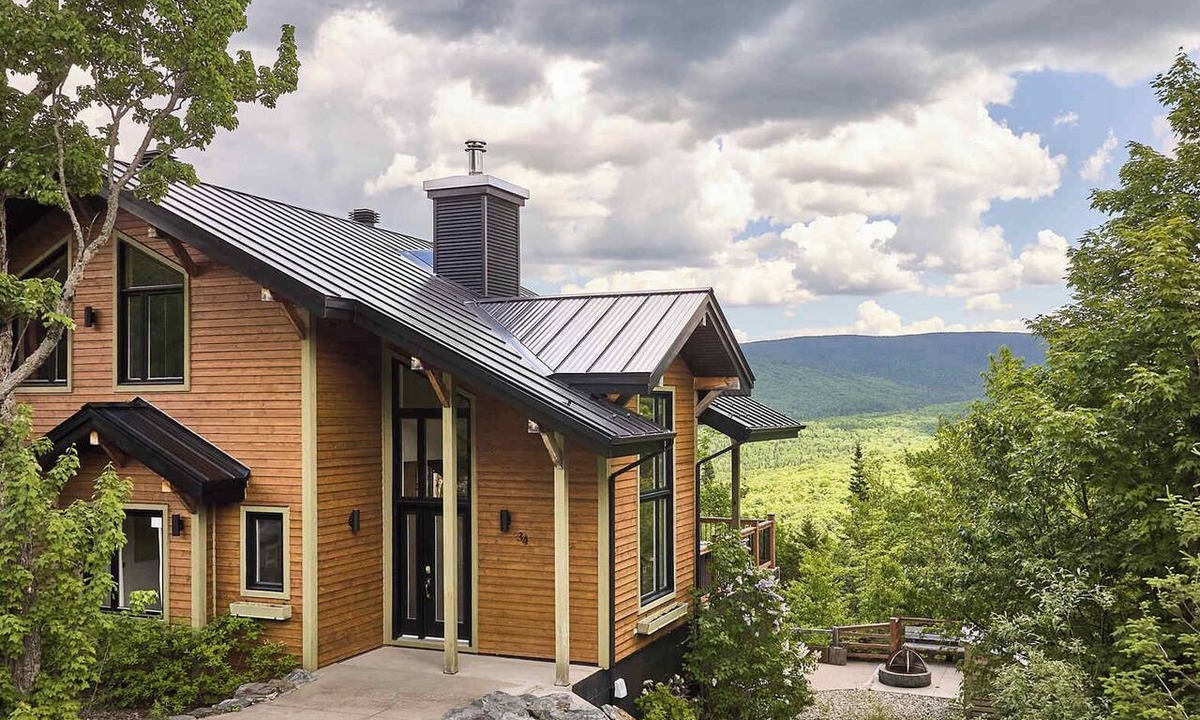 Saint-Philemon Ski Chalet | Pourquoi Pas! | Private Spa & Mountain View