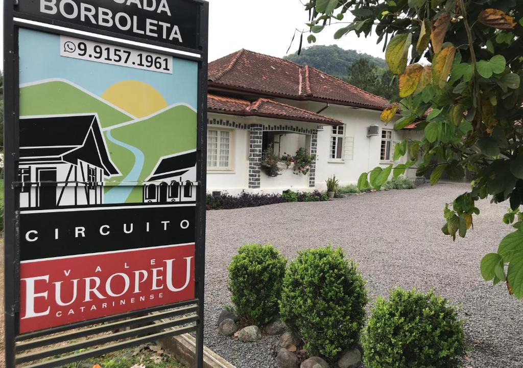 Benedito Novo Hotel | Pousada Borboleta