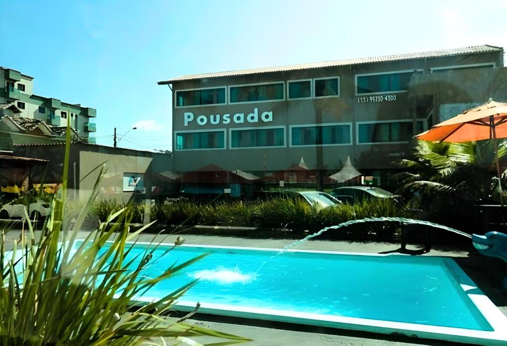 Mongagua Hotel | Pousada Praia Mongaguá em Frente ao Mar com Piscina e Churrasqueira