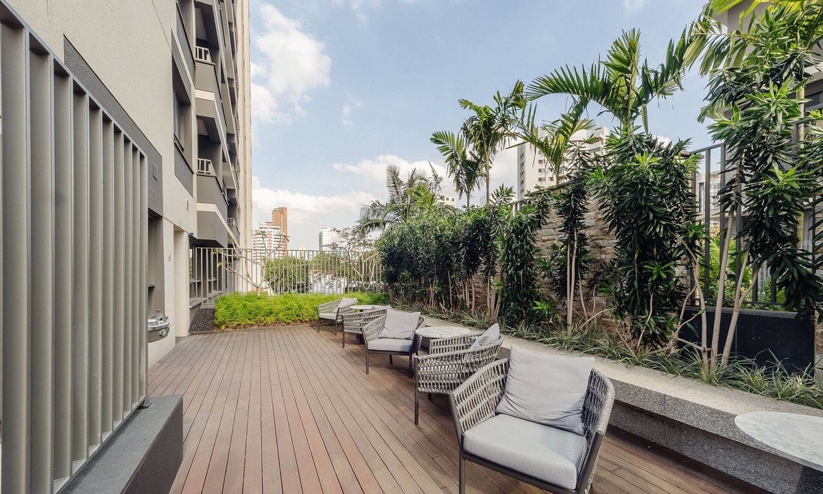 Campo Belo Apartment | Practical Studio 1.3km From the Metro Gba1104