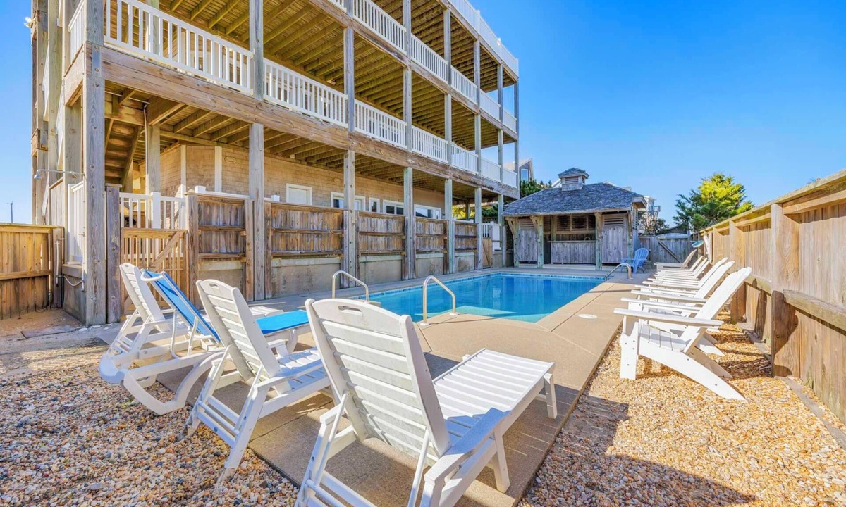 Rodanthe House | Premier Oceanfront Home with Pool, Hot Tub, Elevator, Game Room, and Theater