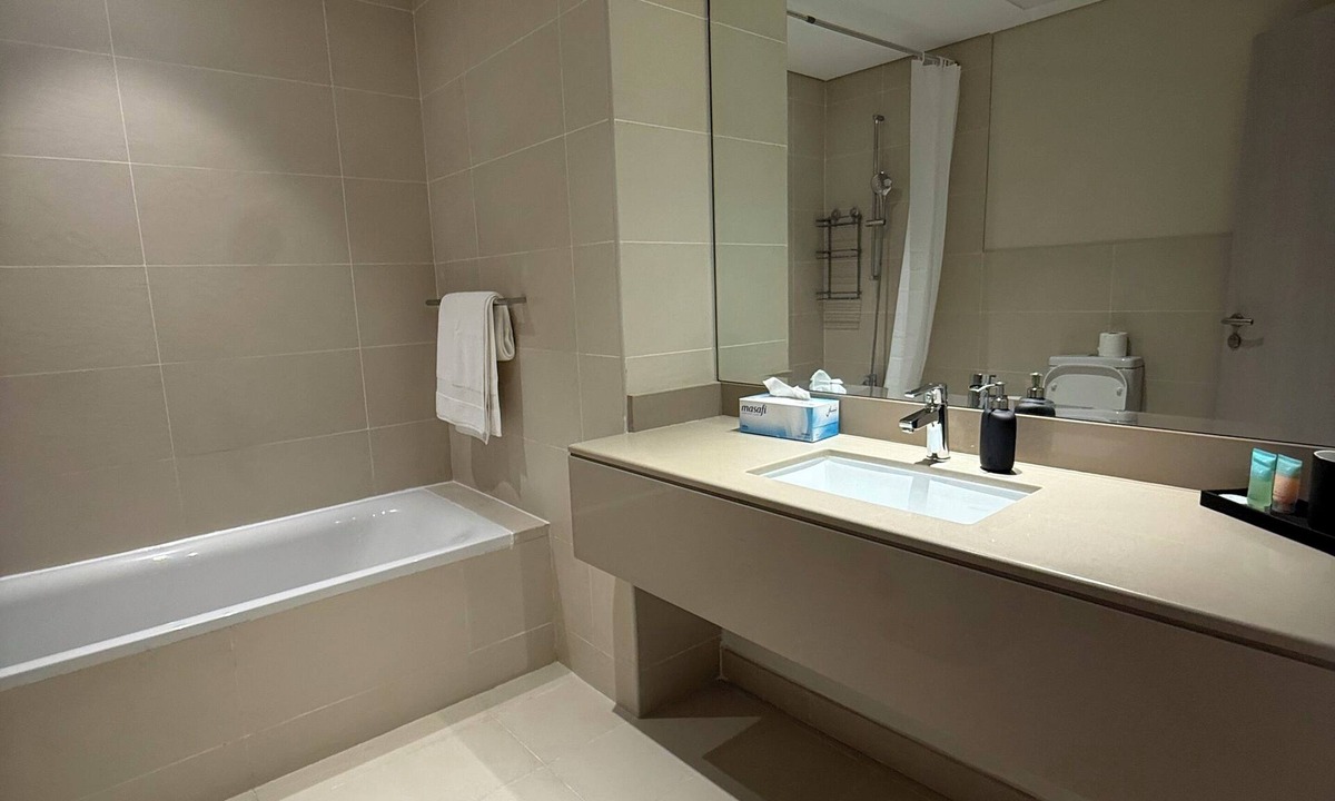 Abu Dhabi Apartment | Premium 2BR Ground-Floor Apartment | Pool Access | Extra-Large Patio