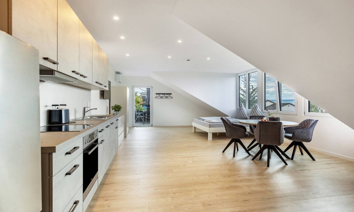 Allensbach Apartment | Premium Apartment Seeblick with Balcony, Wi-Fi and Air Conditioning