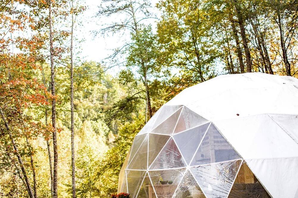 Cosby Cabin | Pristine Dome Rental for Cool Tennessee Vacation Spots