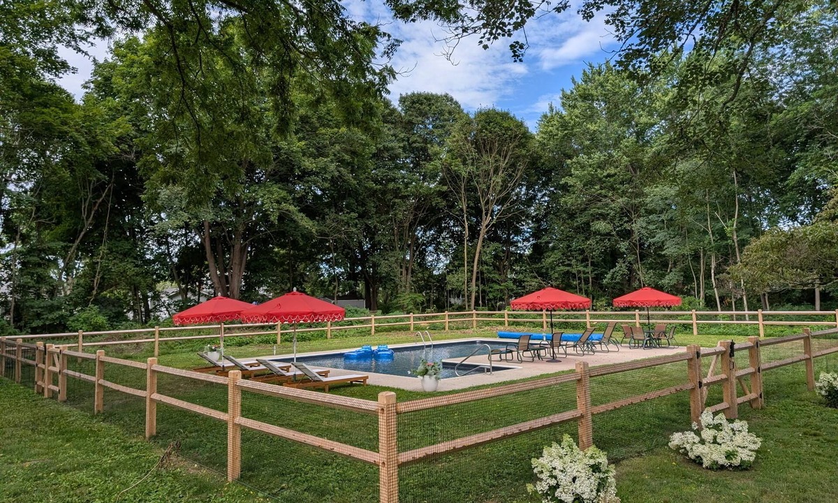 Westbrook Center House | Private 2-acre coastal compound with pool + optional guest cottage in Westbrook