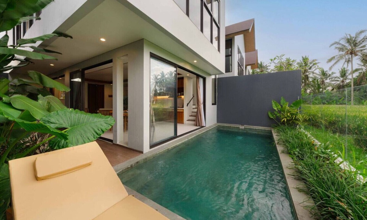 Tegallalang Villa | Private 2BR Oasis, Pool & Ubud Rice Field Edge