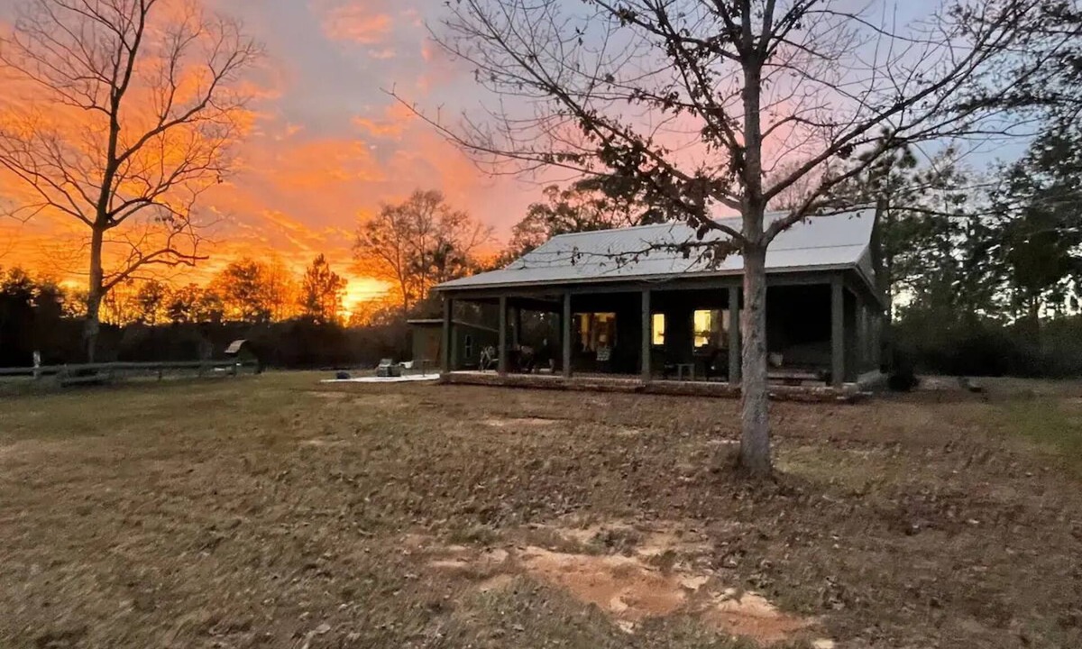 Bay Minette House | Private and peaceful setting surrounded by Longleaf Pines on the Perdido River